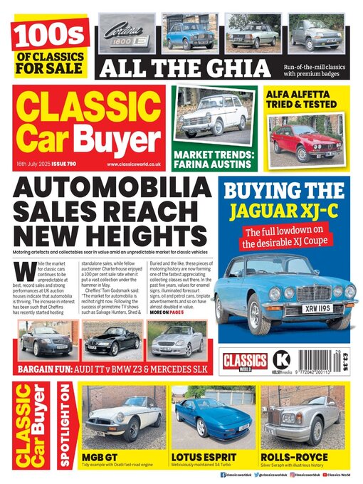 Title details for Classic Car Buyer by Kelsey Publishing Ltd - Available